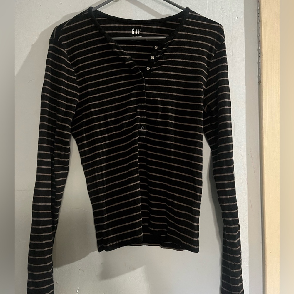 Ribbed Henley